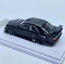 Load image into Gallery viewer, RM 1:64 Black W124 Widebody Sedan Sports Model Diecast Metal Car New Collection
