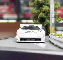 Load image into Gallery viewer, MINIGT 1:64 White Countach LB Works #41 Sports Model Diecast Metal Car New Collection
