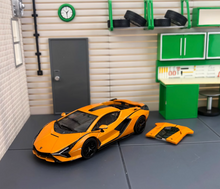 Load image into Gallery viewer, HH 1:64 Orange Sian FKP SVJ LP800-4 Racing Sports Model Diecast Metal Car New
