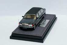 Load image into Gallery viewer, MZS 1:64 Black W126 1000Sel Luxury Limousine Model Diecast Metal Car Box New Collection
