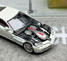 Load image into Gallery viewer, SW 1:64 White SLR McLaren Coupe Racing Sports Model Diecast Metal Car New Collection
