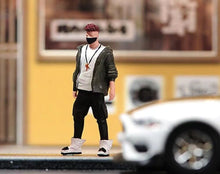 Load image into Gallery viewer, 1:64 Painted Figure Model Miniature Resin Diorama Sand Street Boy Girl Youngster Collection
