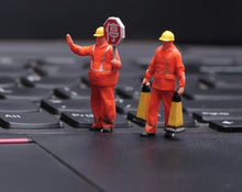 Load image into Gallery viewer, 1:64 Painted Figure Model Miniature Resin Diorama Sand Engineerer Worker Man Set
