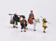 Load image into Gallery viewer, 1:64 Painted Figure Model Miniature Resin Sand Journey to the West Set
