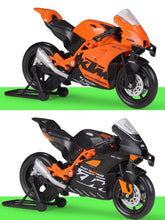 Load image into Gallery viewer, WELLY 1:18 KTM RC 8C Sports Racing Model Diecast Metal Motorcycle Bike
