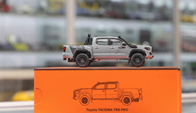 Load image into Gallery viewer, GCD 1:64 Gray 2020 Tacoma MK3 TRD Pro Pickup Truck Model Metal Diecast Car New
