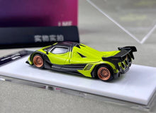 Load image into Gallery viewer, LMF 1:64 Green Carbon Devel 16 Racing Sports Model Diecast Metal Car New Collection
