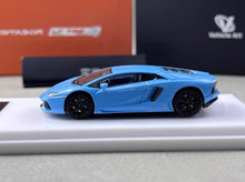 Load image into Gallery viewer, VA 1:64 Blue Aventador LP700-4 Sports Model Diecast Metal Car New Collection
