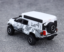 Load image into Gallery viewer, GCD 1:64 White TACOMA Camper Pickup ORV Sports Model Diecast Metal Car New Collection
