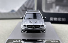 Load image into Gallery viewer, King 1:64 Gray C63 S204 Wagon Touring Sports Model Diecast Metal Car New Collection
