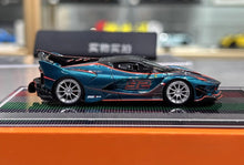 Load image into Gallery viewer, U2 1:64 Green Red FXXK EVO #92 Super Racing Sports Model Diecast Resin Car New Collection
