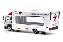 Load image into Gallery viewer, UM 1:64 White 500 HINO EVA Ranger Transporter Truck Model Diecast Metal Car
