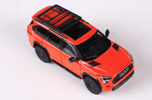 Load image into Gallery viewer, GCD 1:64 Orange Sequdia TRD Pro SUV ORV Sports Model Diecast Metal Car New Collection
