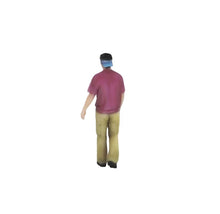 Load image into Gallery viewer, 1:64 Painted Figure Mini Model Miniature Resin Diorama Man Headband Yellow Pants
