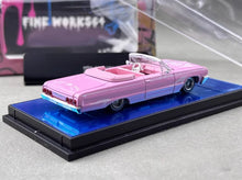 Load image into Gallery viewer, FW 1:64 Pink IMPALA Convertible Muscle Sports Model Diecast Metal Car New Collection

