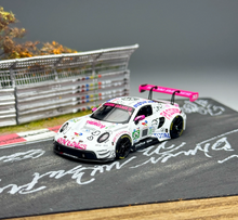 Load image into Gallery viewer, TH 1:64 Pink Iron 911 GT3 R #85 24Hr Sports Model Diecast Metal Car New Collection

