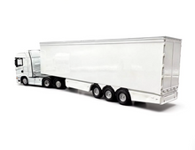 Load image into Gallery viewer, 1:76 White Scania S680 Refrigerated Container Truck Model Diecast Metal Car
