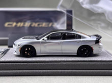 Load image into Gallery viewer, Elite 1:64 Silver Charger SRT Engine Sedan Sports Model Diecast Metal Car New Collection
