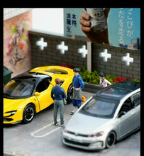 Load image into Gallery viewer, 1:64 Painted Figure Model Miniature Resin Diorama Toy Sand Raman Chef Man Stand
