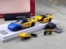 Load image into Gallery viewer, MLGB 1:64 Spoon NA1 NSX TRA Camper Trailer Sport Model Diecast Metal Car New Collection
