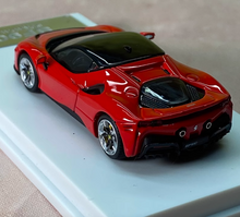 Load image into Gallery viewer, LF 1:64 Red SF90 Stradale Super Racing Sports Model Diecast Metal Car New
