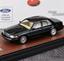 Load image into Gallery viewer, GOC 1:64 HEC Black Crown Victoria LX CV Sedan Model Diecast Metal Car New Collection
