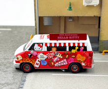 Load image into Gallery viewer, Tarmac 1:64 Kitty Dodge Van Food Truck Sports Model Diecast Metal Car New Collection
