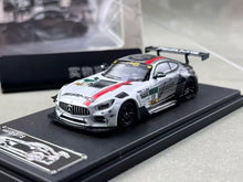 Load image into Gallery viewer, RM 1:64 White AMG GTS Coupe Sports Model Diecast Metal Car New Collection
