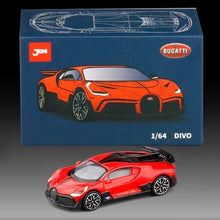 Load image into Gallery viewer, JKM 1:64 Red Bugatti Divo Racing Sports Model Toy Diecast Metal Car BN

