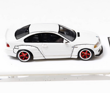 Load image into Gallery viewer, 1:64 White M3 E46 Pandem Coupe Sports Model Diecast Resin Car BN
