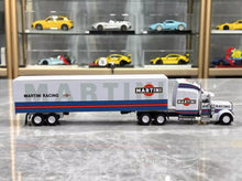 Load image into Gallery viewer, 1:64 White Peterbilt 359 Long Semi Truck Sports Model Diecast Metal Car New Collection
