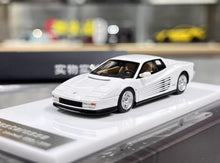 Load image into Gallery viewer, 1:64 CL White Testarossa Racing Sports Model Diecast Resin Car New Collection
