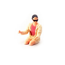 Load image into Gallery viewer, 1:64 Painted Figure Mini Model Miniature Resin Diorama Racing Toy Car Racer Red
