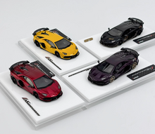 Load image into Gallery viewer, TARDIS 1:64 Aventador SVJ63 Super Racing Sports Model Diecast Resin Car New Collection
