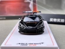 Load image into Gallery viewer, CM 1:64 Black 720S GT3X Super Racing Sports Model Diecast Metal Car New Collection
