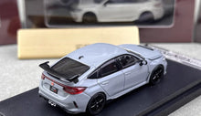 Load image into Gallery viewer, Motorhelix 1:64 Gray JDM Civic Type R FL5 Sports Model Diecast Metal Car New
