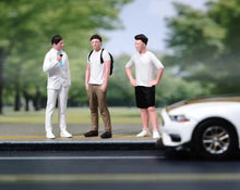 Load image into Gallery viewer, 1:64 Painted Figure Model Miniature Resin Diorama Sand Man Standing Casual Suit New Collection
