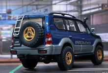 Load image into Gallery viewer, GCD 1:64 Blue Land Cruiser LC90 Prado Off Road SUV Model Diecast Metal Car
