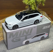 Load image into Gallery viewer, Minigt 1:64 Gray M5 Touring Wagon Sports Model Diecast Metal Car New Collection
