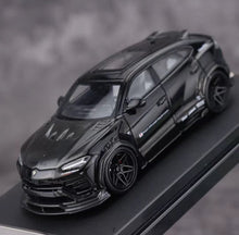 Load image into Gallery viewer, Flame 1:64 Black Carbon URUS Widebody SUV Sports Model Diecast Metal Car New Collection
