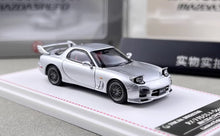 Load image into Gallery viewer, FH 1:64 Silver JDM RX7 FD3S A Spec Speed Sports Model Diecast Metal Car New Collection
