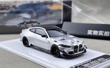 Load image into Gallery viewer, SW 1:64 Silver M4 G82 Widebody Sports Model Diecast Metal Car New Collection
