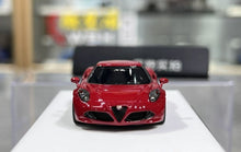 Load image into Gallery viewer, 1:64 CL Red Romeo 4C Coupe Sports Model Diecast Resin Car New Collection
