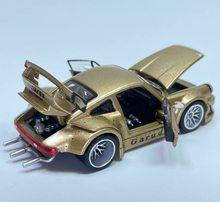 Load image into Gallery viewer, TPC 1:64 Gold RWB 930 Widebody Sport Full Open Model Diecast Metal Car Box New Collection
