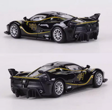Load image into Gallery viewer, Bburago 1:64 Black FXXK #44 Racing Sports Model Diecast Metal Car New Collection
