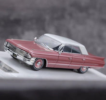 Load image into Gallery viewer, MK 1:64 Pink White Top Deville Muscle Lowrider Sports Model Diecast Metal Car

