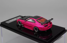 Load image into Gallery viewer, YM 1:64 JDM Pink Supra A80 JAZ80 Racing Sports Model Diecast Resin Car New Collection
