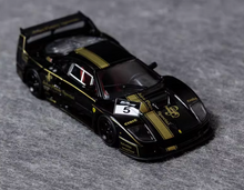 Load image into Gallery viewer, SH 1:64 Black F40 LM JPS #5 Racing Sports Model Diecast Metal Car New Collection
