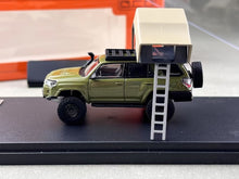 Load image into Gallery viewer, GCD 1:64 Green 4 Runner TRD Pro N280 Camper Sports Model Diecast Metal Car New Collection
