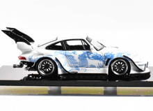 Load image into Gallery viewer, SW 1:64 Luminous White 911 RWB 993 Dragon Big Spoiler Model Diecast Metal Car
